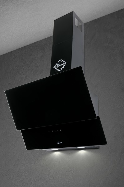 Dunstabzugshaube 90Cm 1000M³/H Kopffreihaube Abluft Umluft Randabsaugung Led-image
