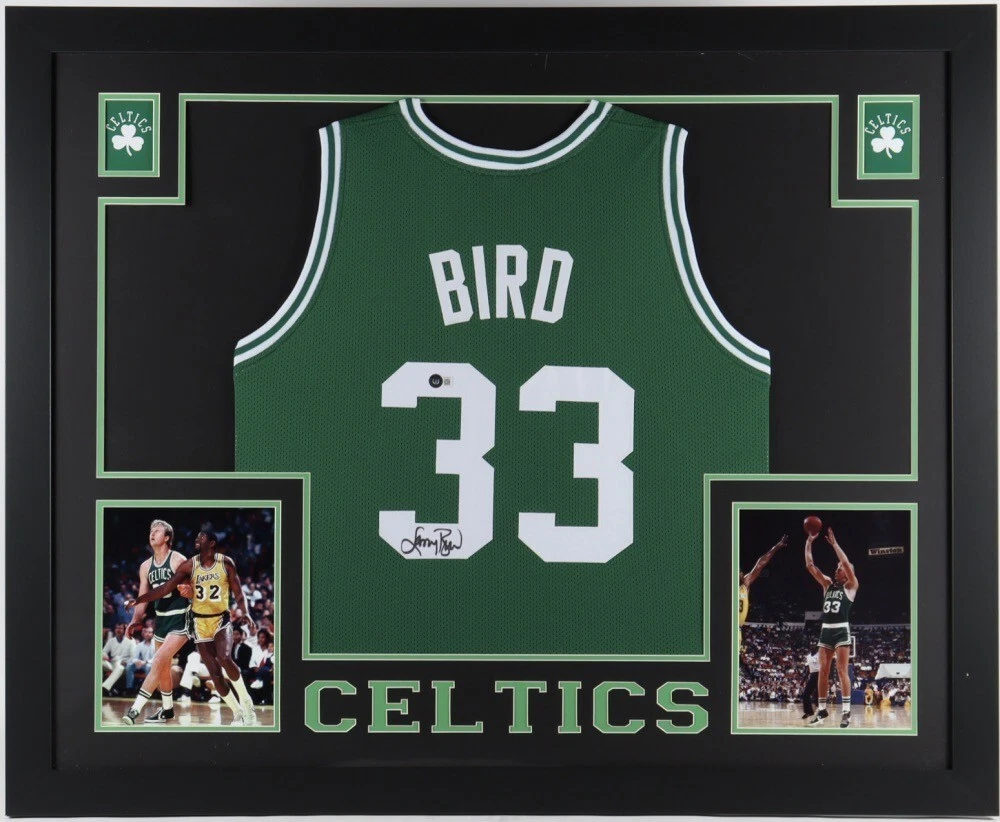 Larry Bird Autographed Signed Boston Celtics Jersey BECKETT