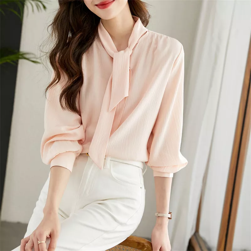 Flowy long sleeve best sale blouse