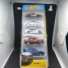 Hot Wheels 50th Anniversary 5-Pack Car Meet 2018 Damaged Packaging