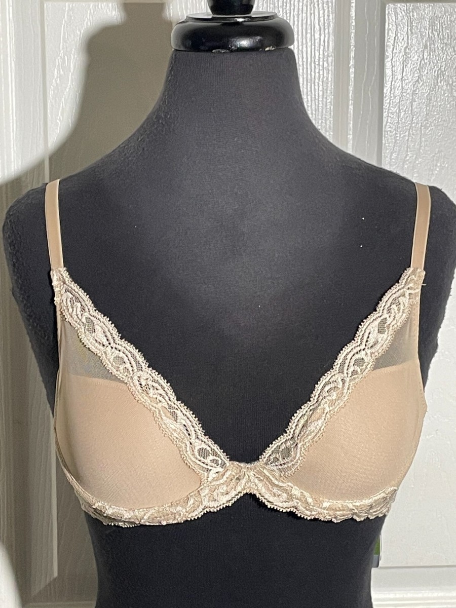 NATORI 730023 FEATHERS CONTOUR PLUNGE BRA CAFE SIZE 30DDD NWT | eBay