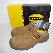 Diadora Mens New Safety Work Boots Steel Toe Cap Shoes Sandals UK Size 5