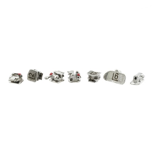 7-7 Orthodontic Self-Ligating Brackets Damon Q MBT 0.022 3 Hook W/Buccal Tubes - Picture 7 of 12