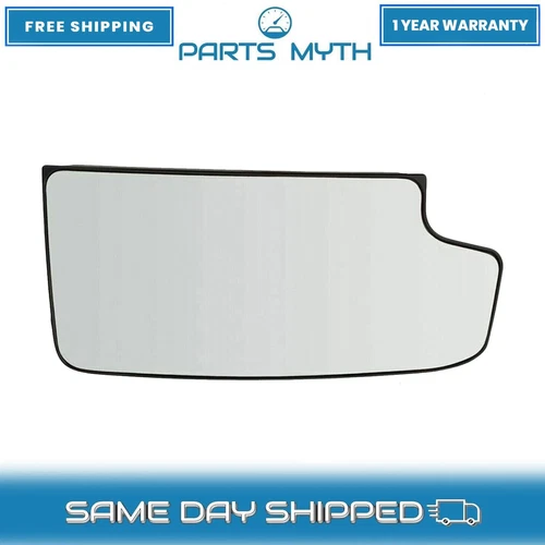 Tow Lower Mirror Glass Convex Passenger Right Side For 2014-2017 GMC Chevy