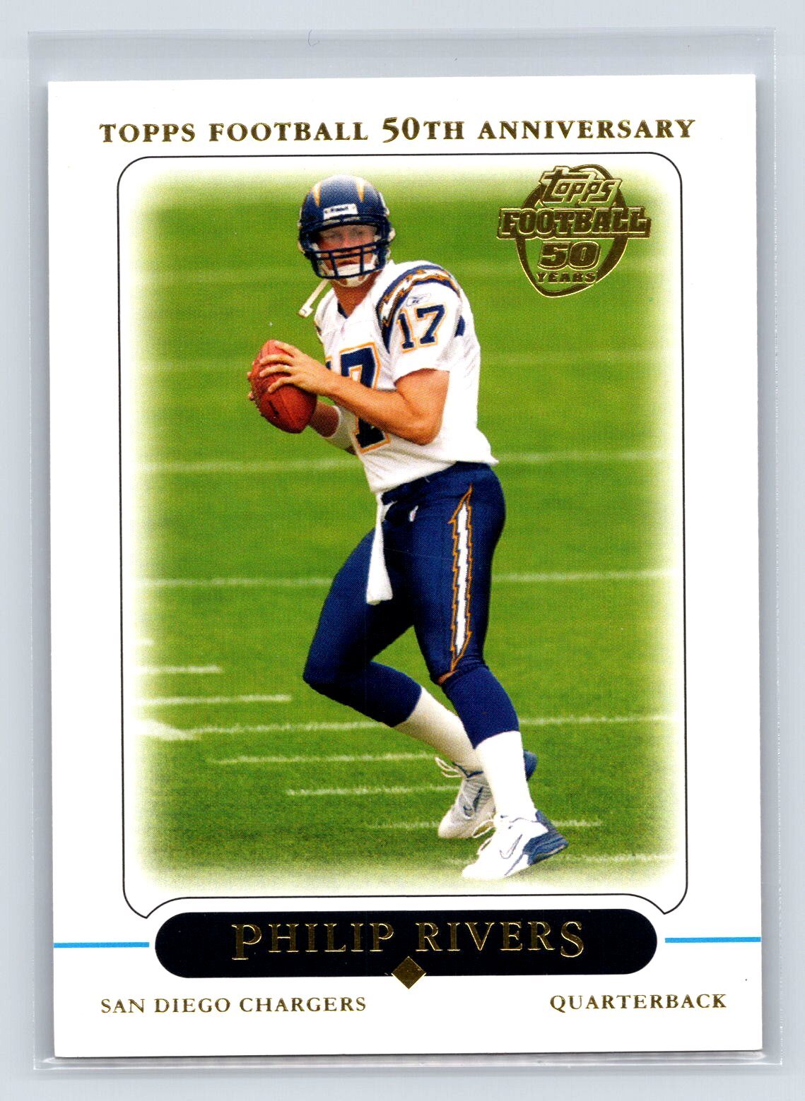 Philip Rivers 2005 Topps #64 San Diego Chargers 2-21