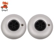 10" Beach Cart Balloon Wheels Axle Hole 20mm Replacement Sand Tires 2 Pack HOT