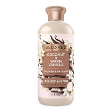 Beloved Coconut  Warm Vanilla SHOWER And BATH GEL BODY WASH 11.8 Fl oz