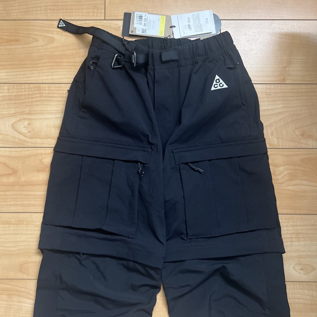 Nike ACG Smith Summit Men's SMALL Cargo Pants Black FN0429-010 NEW