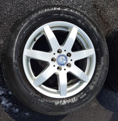 4 x Pirelli 235/60 R 17 102V Scorpion Zero Winterreifen mit Mercedes Felgen