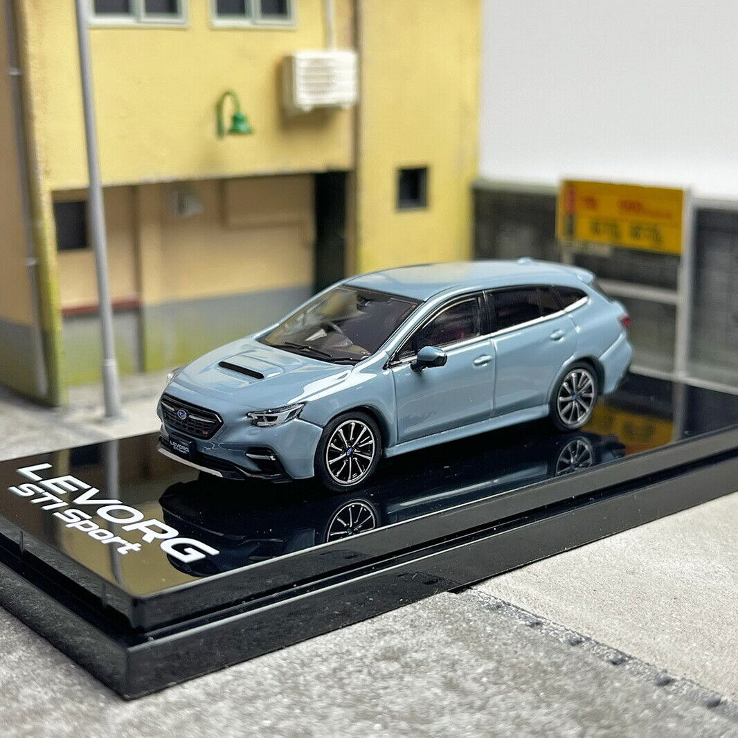 Hobby Japan 1/64 Subaru Levorg STI Sport VN-5 Grey Diecast Car