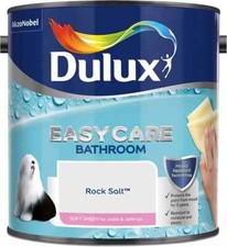 Dulux Easycare Bathroom Soft Sheen Wallsceiling Rocksalt Paint Matt Finish 2.5L