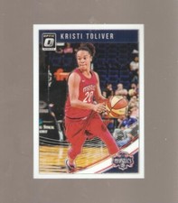 kristi toliver 2019 panini wnba optic,maryland,washington mystics # 38