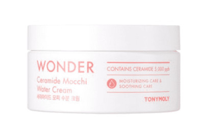 TONY MOLY Tonymoly Wonder Ceramide Mocchi Water Cream 300ml + 1 sample US Seller