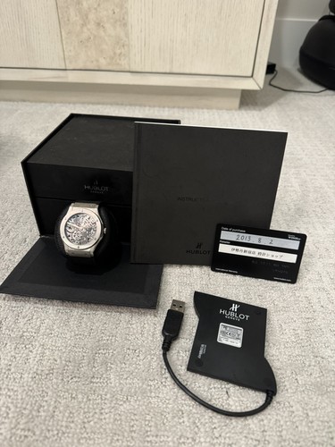 Hublot Classic Fusion Titanium Skeleton Men's Watch - 545.NX.0...