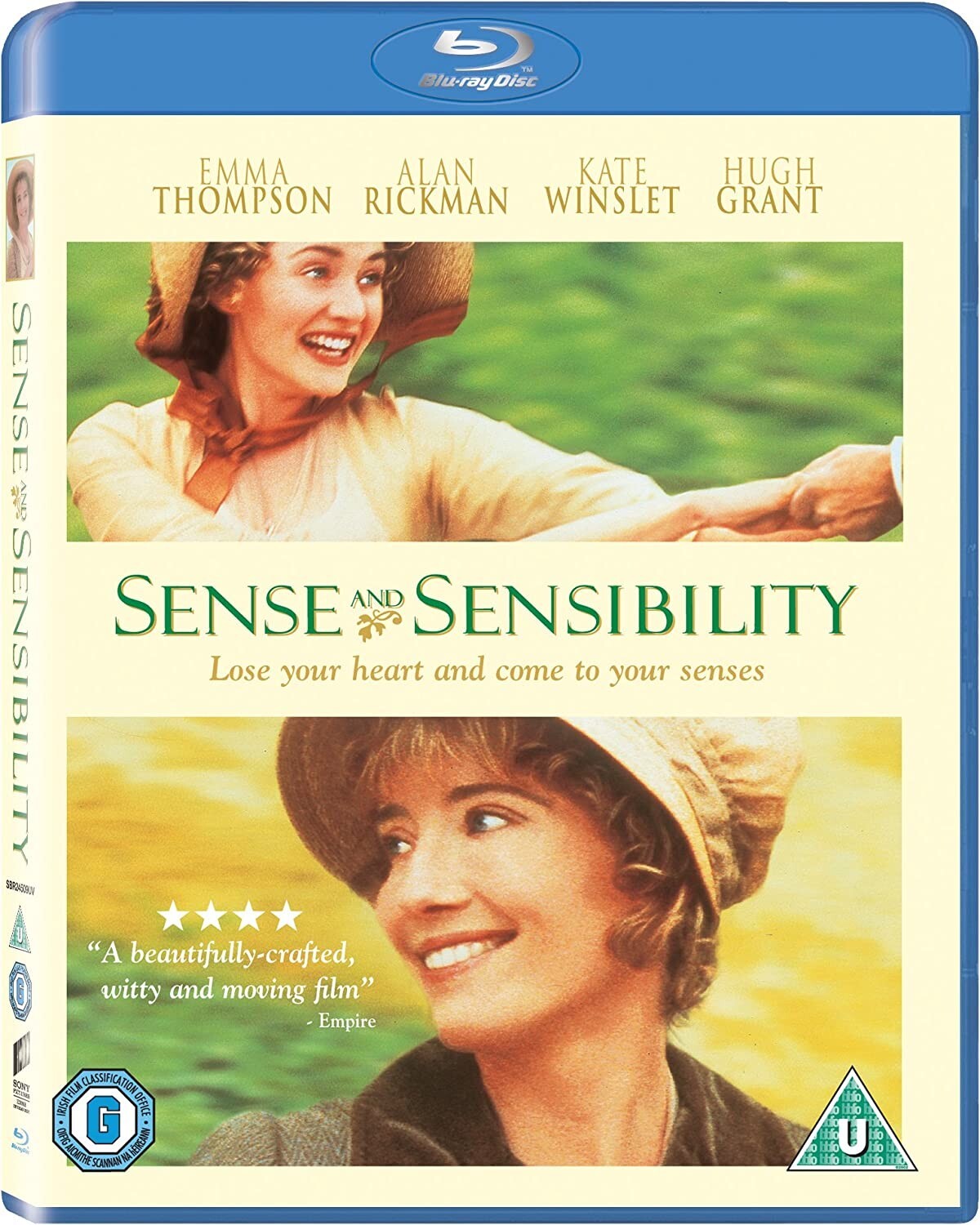 Sense and Sensibility (1995) Blu-Ray BRAND NEW (English Package/USA Compatible)
