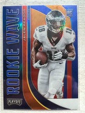2020 Panini Playoff Rookie Wave Blue Prizm Jalen Reagor #RW-8 Eagles Vikings RC