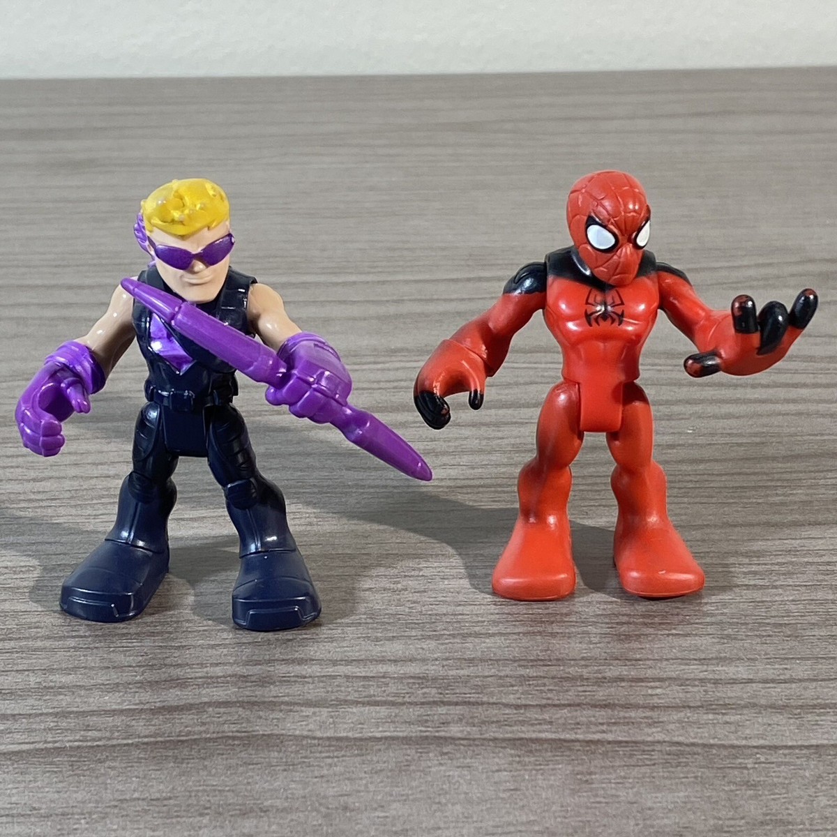 Playskool Heroes Imaginext Marvel Avengers HAWKEYE Spider-Man