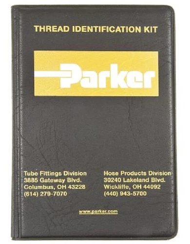 Parker HYDRAULIC THREAD IDENTIFICATION KIT MIK-1 Caliper Set, Thread Profiles