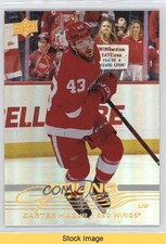 2025-26 Upper Deck Series 1 Young Guns Silver Foil Carter Mazur #204 READ 9be