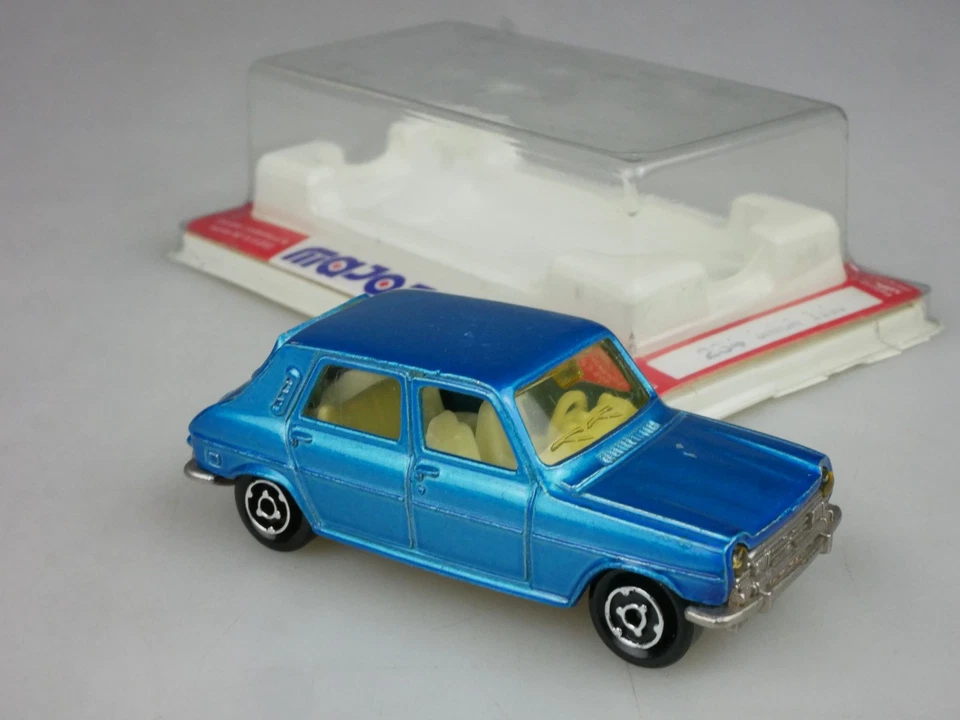 Majorette 234 1/60 Simca 1100 blau Made in France Blister 133061 - Bild 3 von 4