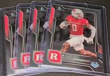 2025 Bowman University Chrome - DT Sheffield #136 (RC) Rutgers 1st Bowman