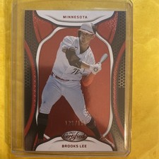 2023 Panini Chronicles Certified BROOKS LEE Rookie RED /199 PWE