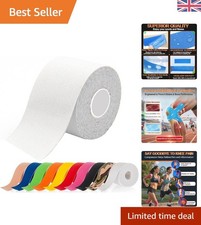 Elastic Kinesiology Sports Tape - 5m x 2.5cm for Injury Recovery & Pain Relief 2.10 per metre