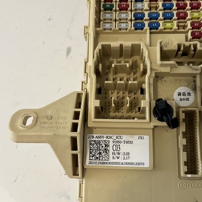 2021 GENESIS GV80 CABIN JUNCTION FUSE BOX OEM 91950-T6032 | eBay