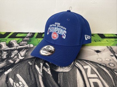 Detroit Pistons New Era 9FORTY 2026 Central Division Champions Blue Hat, New
