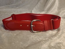 ADIDAS Performance Adjustable Elastic Baseball Sport Belt Adult 25 - 31 Red 