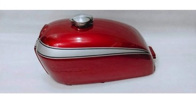 FIT FOR Honda CB750 K K0 K1 K2 K3 K4 Steel cherry silver Petrol Tank 1969-1974