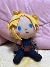 Dissidia Final Fantasy Cloud Strife Felt Plush 20cm Blonde Hair Toy