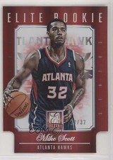 2012-13 Elite Elite Rookie Status Red Die-Cut 23/32 Mike Scott #294 fm0
