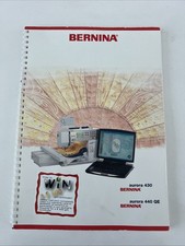Genuine Bernina 430 440QE Sewing Machine Manu...