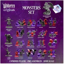 68 Fantasy Miniatures for DND Monster Figures