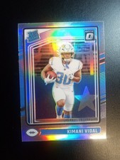 2024 Panini Donruss Optic Rated Rookie Kimani Vidal #262 Silver Holo Prizm RC SP