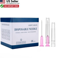 18 Gauge 1.5 Inch Disposable Needle Individual Package Box of 100 FROM USA
