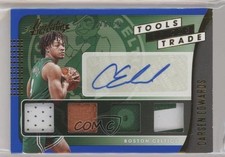 2019 Panini Absolute Memorabilia Level 2 18/25 Carsen Edwards #TT4-CEW Auto uk2