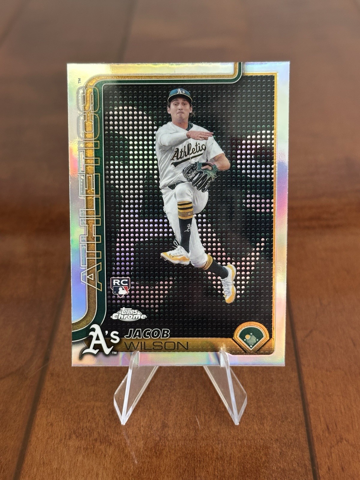 2025 Topps Chrome Jacob Wilson RC #96 Lightboard SSP CASE HIT 🔥⚾️👀