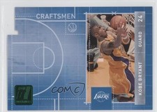 2010-11 Donruss Craftsmen Emerald Die-Cut Kobe Bryant #1 HOF 8f4