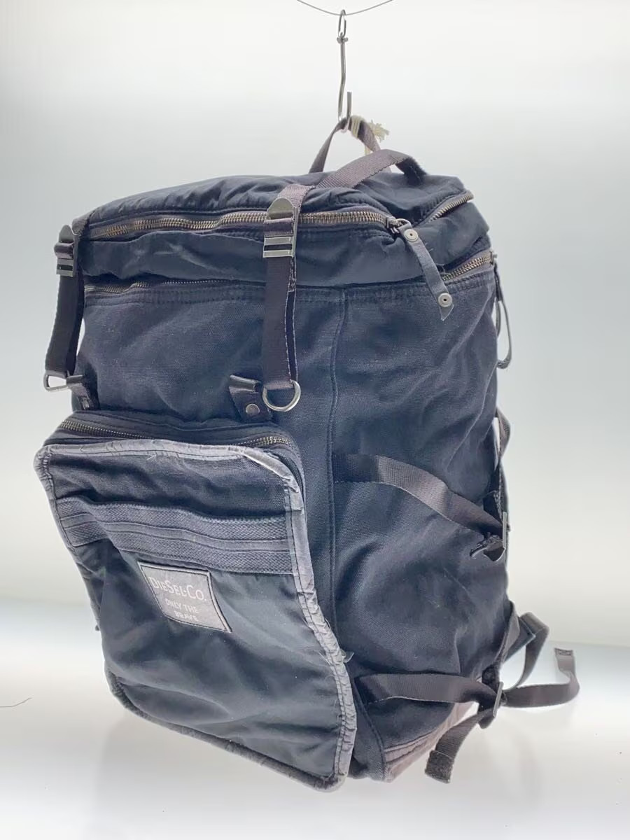 DIESEL backpack -- BLK vintage finish | eBay