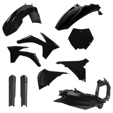 Acerbis 2205280001 Full Plastic Kit Black