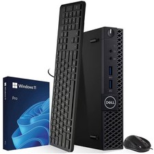 Dell Dell OptiPlex 3060 Micro Core i3-8100t 8th Gen 128GB SSD 16GB DDR4