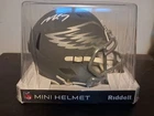 Michael Vick Signed Slate Mini Helmet Beckett COA Philadelphia Eagles
