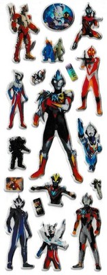 3D puffy Stickers ULTRAMAN Max Ultra Series #647