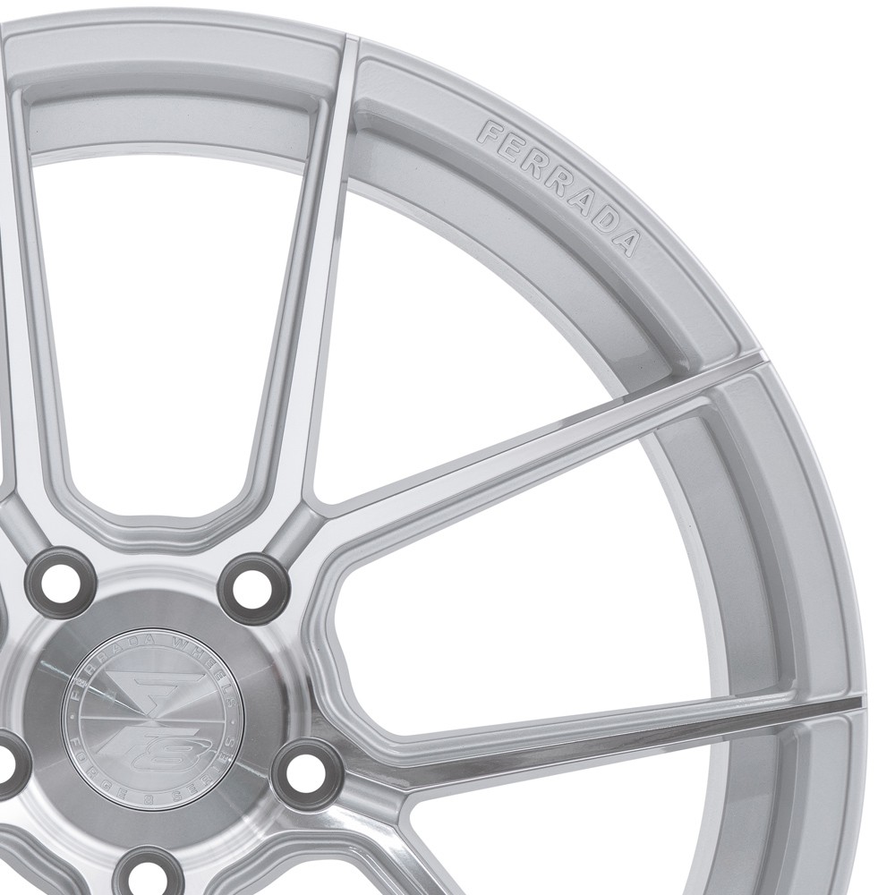 20" FERRADA F8-FR8 SILVER FORGED CONCAVE WHEELS RIMS FITS MASERATI QUATTROPORTE