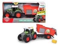 Dickie 203734001 - Farm - Fendt Tractor Trailer - Neu