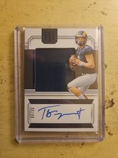 College Materials Signatures Tyson Bagent #82 Blue /49 (AU, MEM)