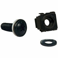 Tripp Lite SmartRack Square Hole Hardware Kit with 50 M6 Screws and Washers