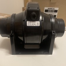 Image of Manrose MF100T Mixed Flow In-Line Extractor Fan with Timer 100mm / 4 Inch
